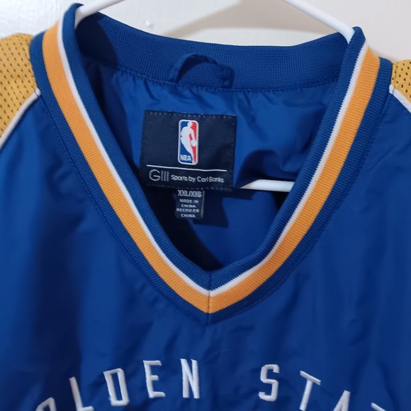 Men's Golden State Warriors Pull Over Jacket - Picture 2 of 9